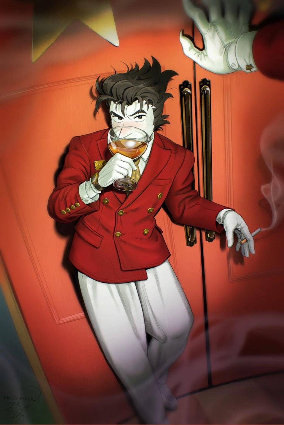 📧🥃~meeting Spamton at a bar~🥃📧