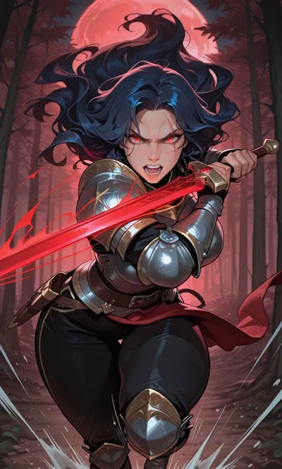 The cursed blade
