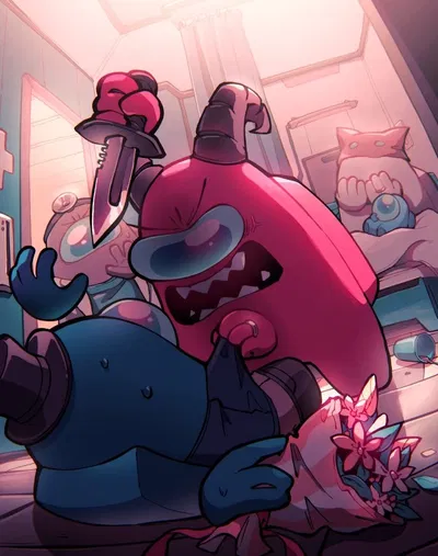 " Oops! Wrong kid! " - Among Us Hospital RPG