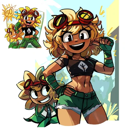 solar flare your boxer girlfriend