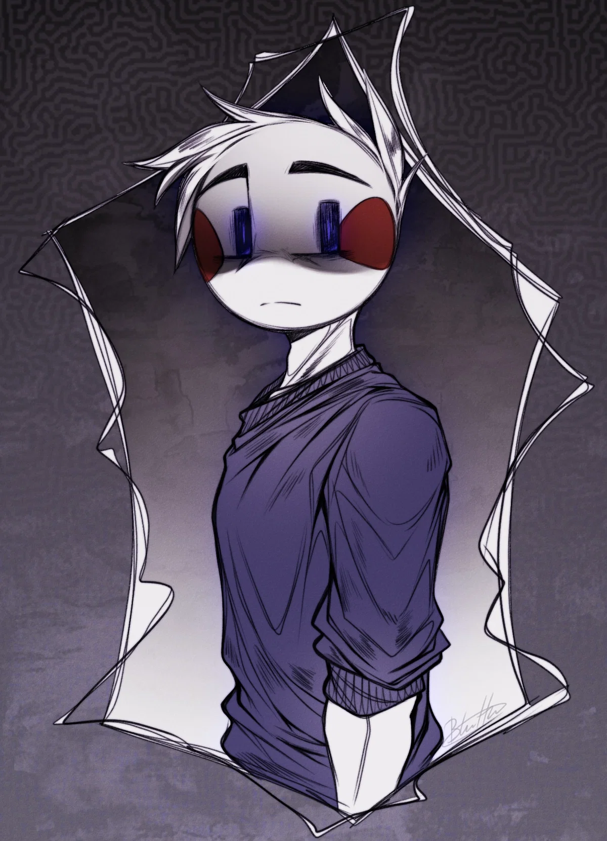 you shouldn't have gone back to him💙👹🔪
