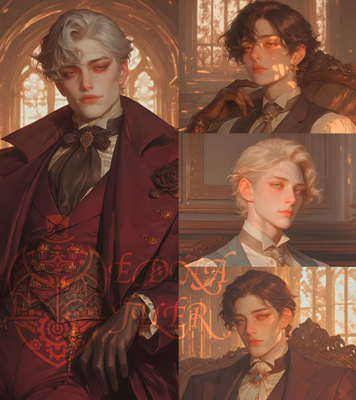 The Four Suitors | Their Only Obsession