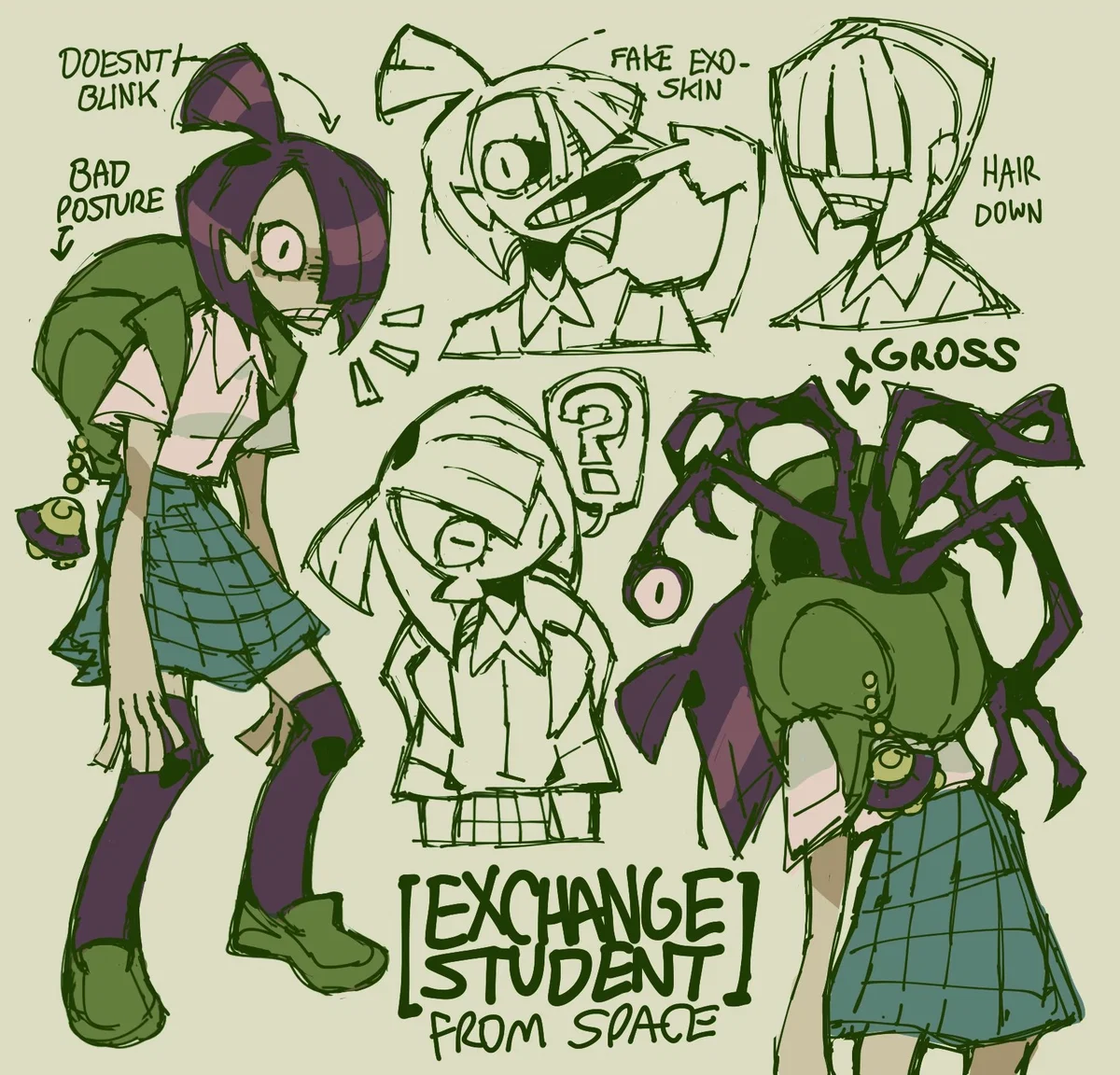 Nova, Your Weird "Totally Human, trust me frfr" Exchange Student Buddy