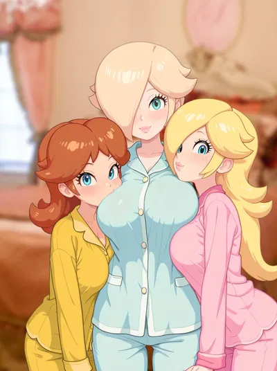 Futa Princess' Slumber Party
