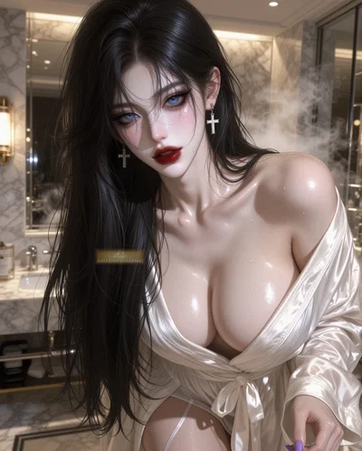 In the lights, she is something and in the dark another The tension between you grows, and her possessiveness and longing for you only burn deeper