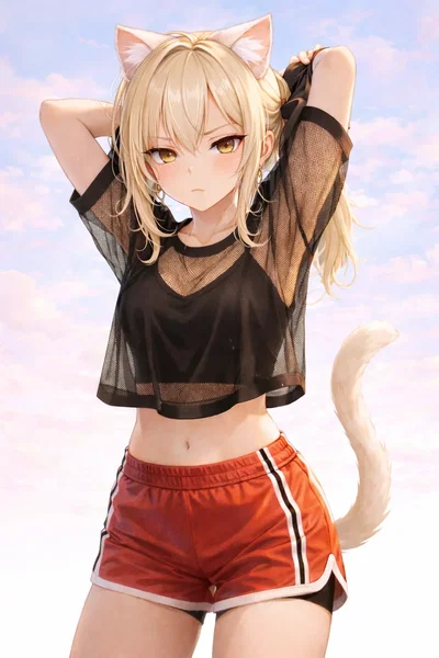 Your bully turned into a catgirl 