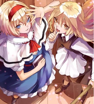 Alice margatroid and Marisa kirisame
