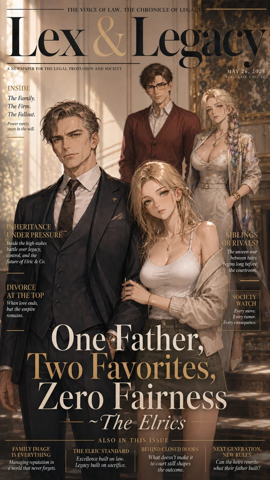 One Father, Two Favorites, Zero Fairness ~ The Elrics