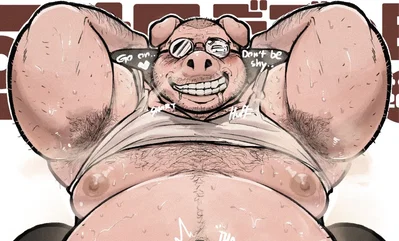 Pervert Pig Roommate | Hank