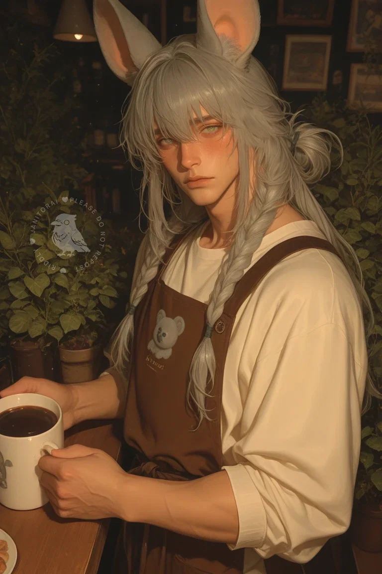 Lain Alderis | Clumsy Barista