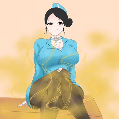 Gassy Stewardess