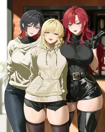 The Trio //Rin, Mina, Scarlet