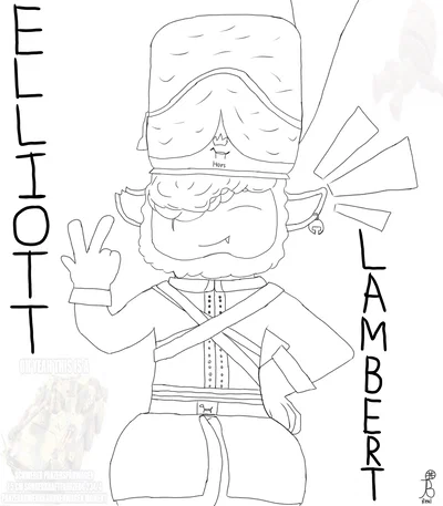 Elliott Lambert (G&B) | Cocky sheep femboy scotsman | Requested by @Sh0rt_c4k3