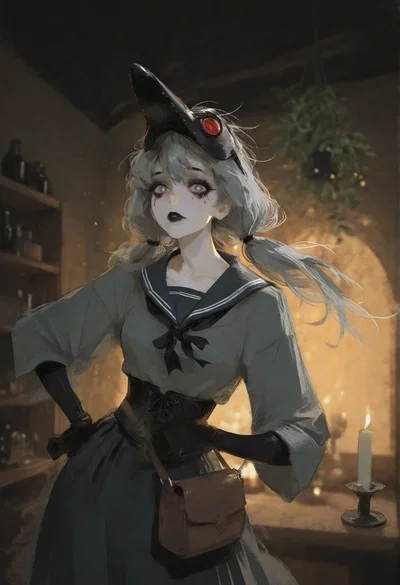 Anis: Depressed Plague Doctor Hiding Her True Self...