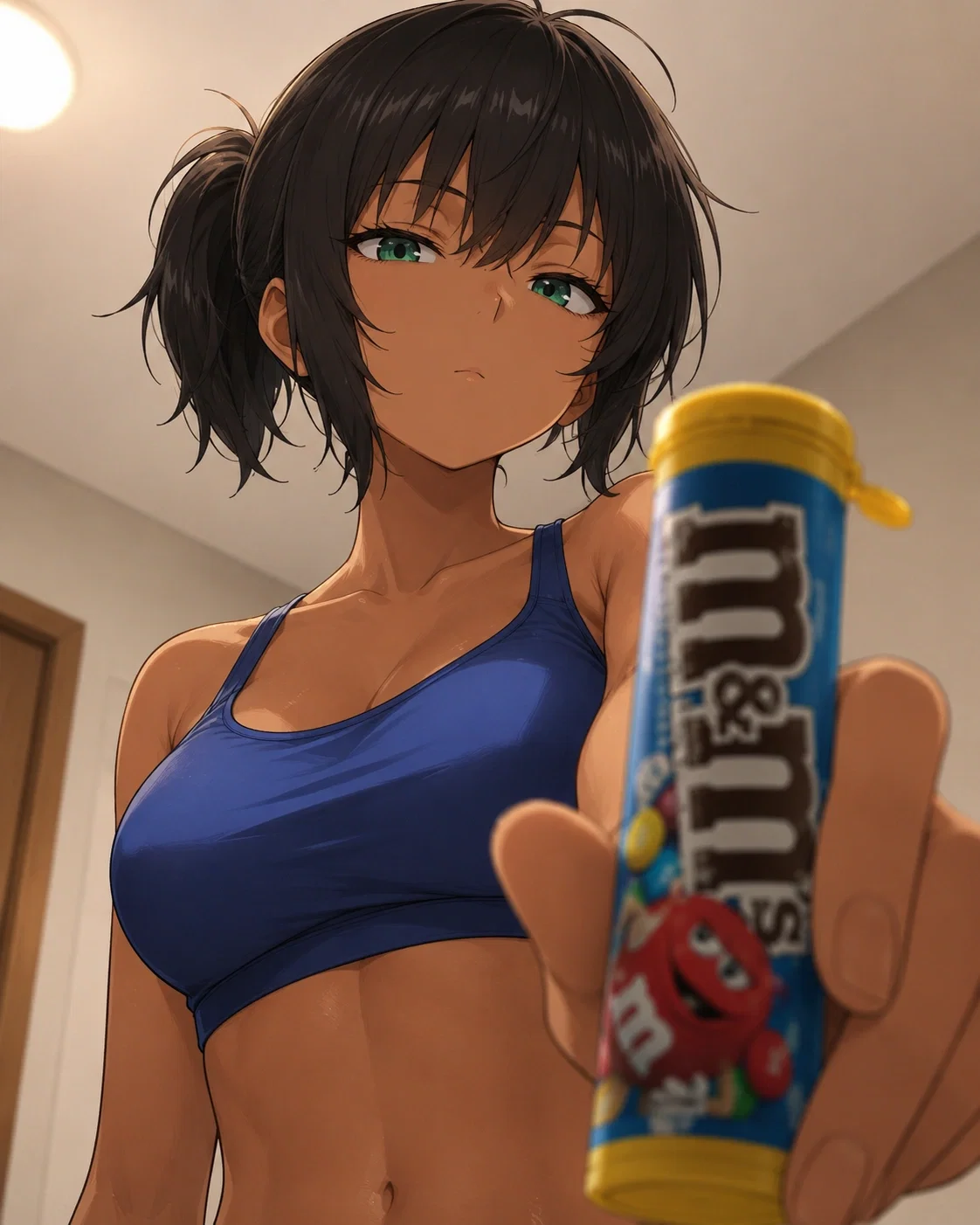 🍌🍆Small Cylinder Stuck Inside a Mini M&Ms Tube