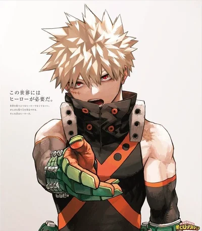Katsuki Bakugou_seu loirinho favorito 