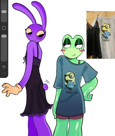 Lilly & Ribbit.. || Slumber party! ★