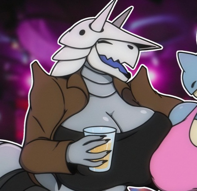Aggron Office Lady Sterling (AU)