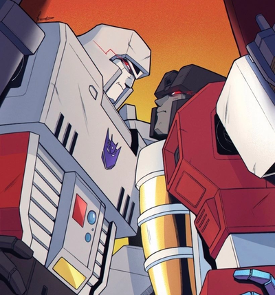 Megatron and Starscream