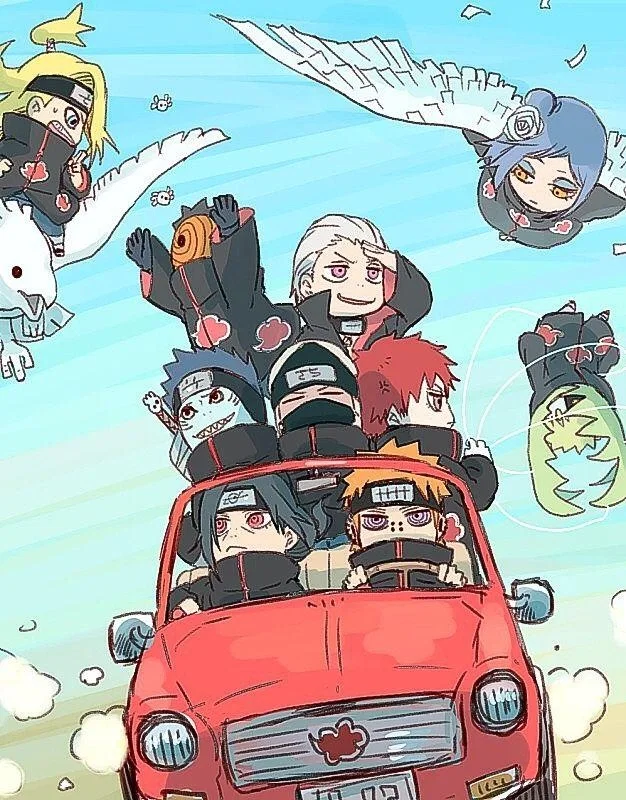 The Akatsuki (Naruto AU)