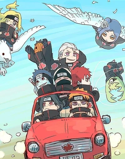 The Akatsuki (Naruto AU)