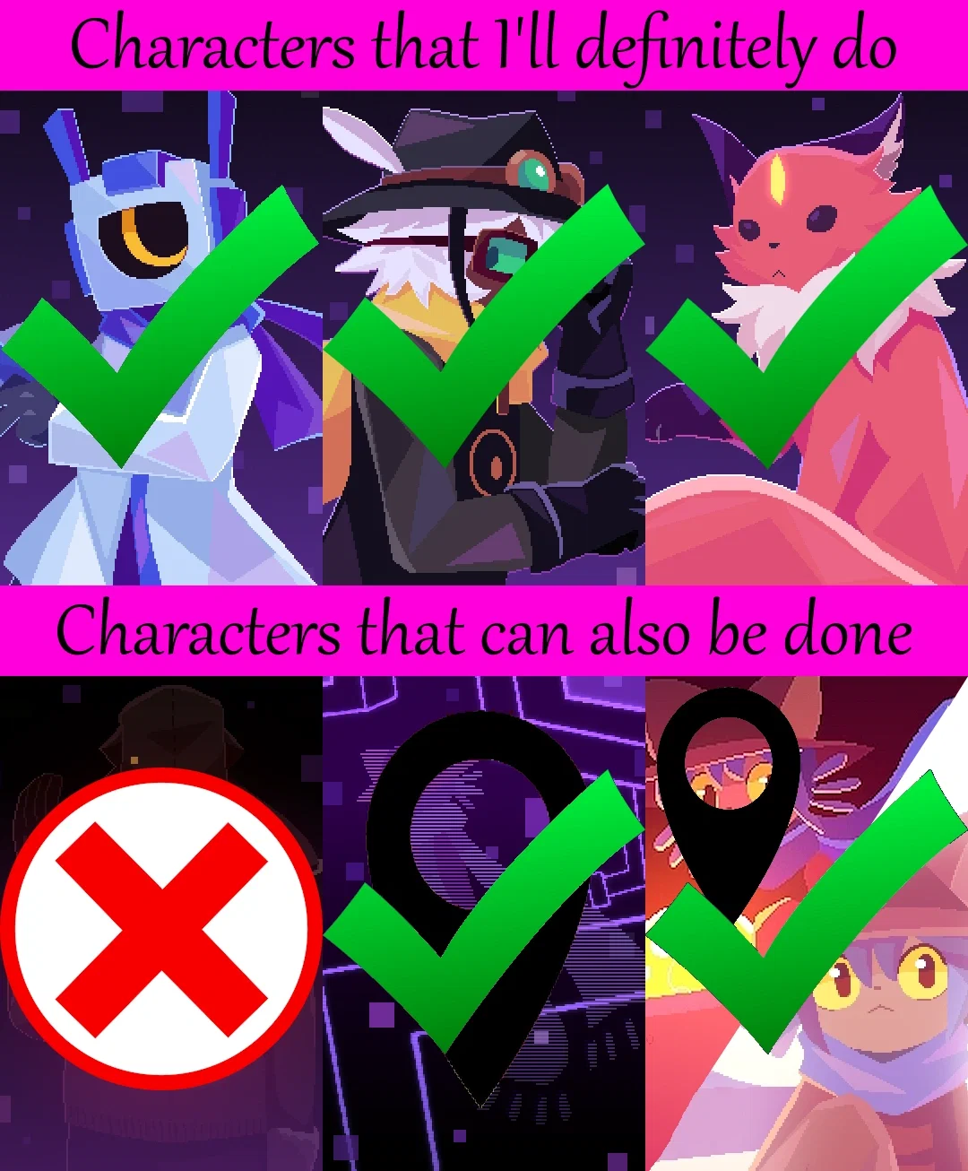(POST-FINAL UPDATE 1) ONESHOT BOTS UPDATE - Remaining Cast