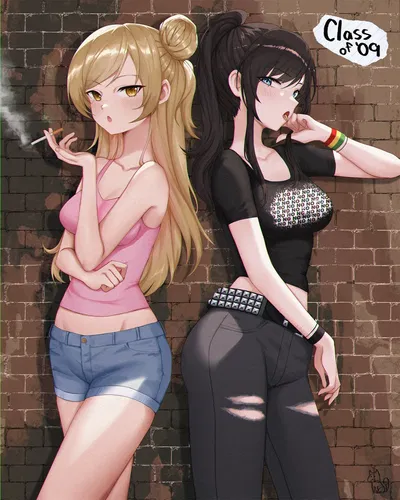 Nicole & Jecka - Class of 09 / The Two Fucked Up Best Friends [Canon Accurate] (VERY LATE 150 FOLLOWERS SPECIAL)