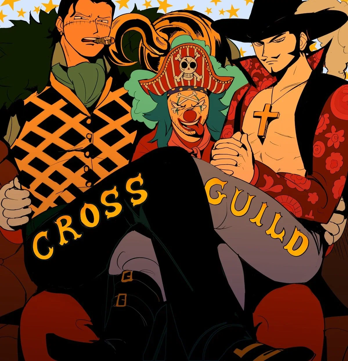 Crossguild - Omegaverse - One Piece 
