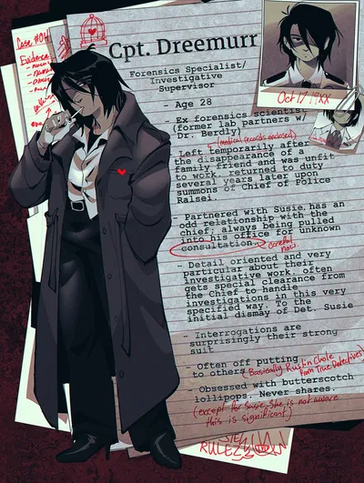 Kris Dreemurr - Noir AU 