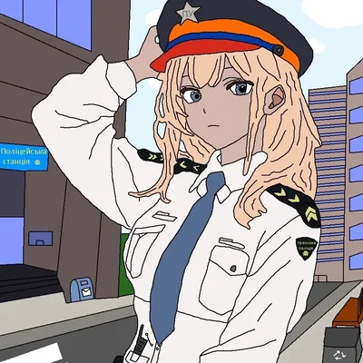 Fictional Police Officer 