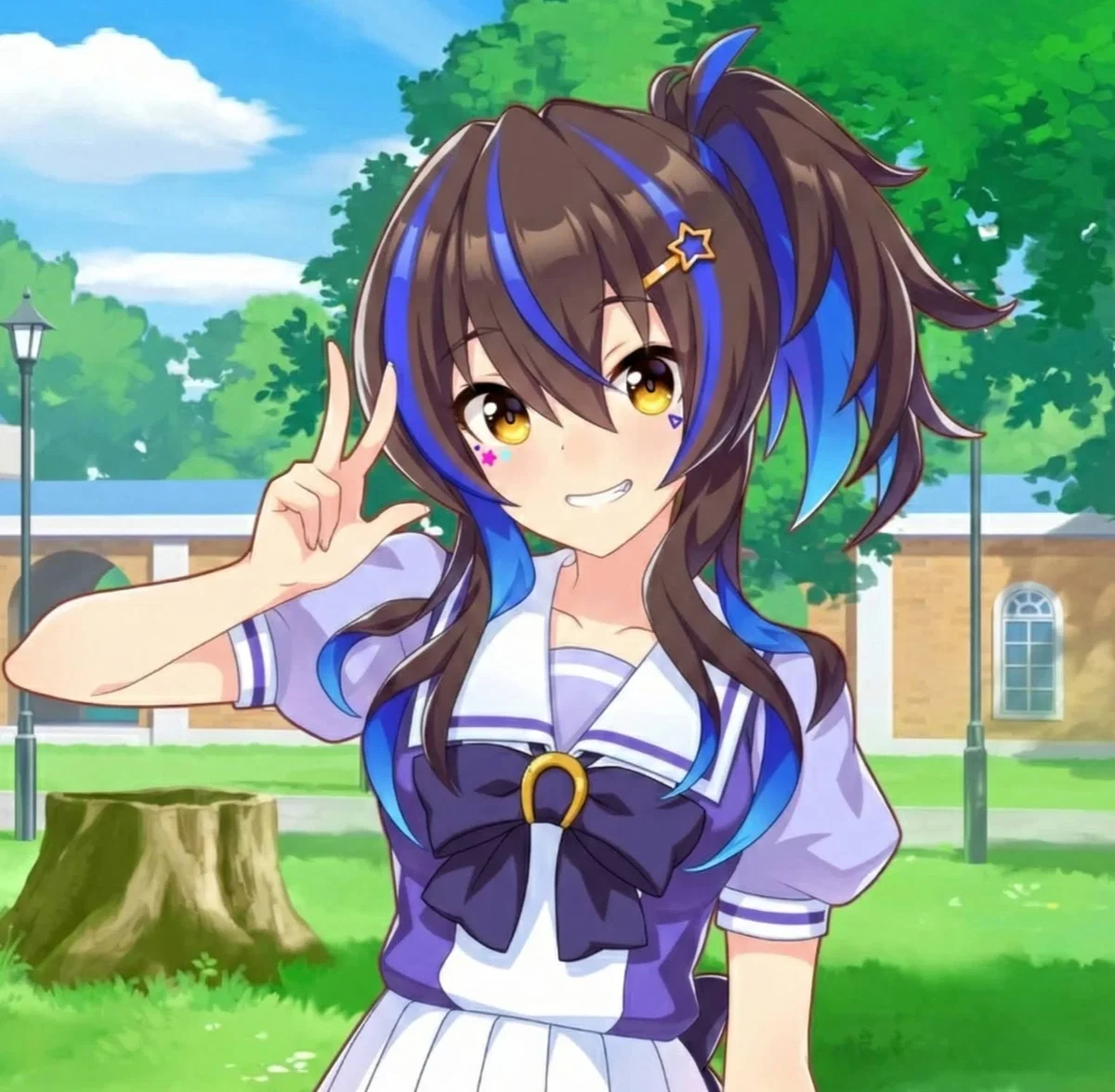 (MUSUME: PRETTY) Aiku Ayase - A Gyaru Student that Rivals That one Gyaru Girl from Energy Kyouka, I think