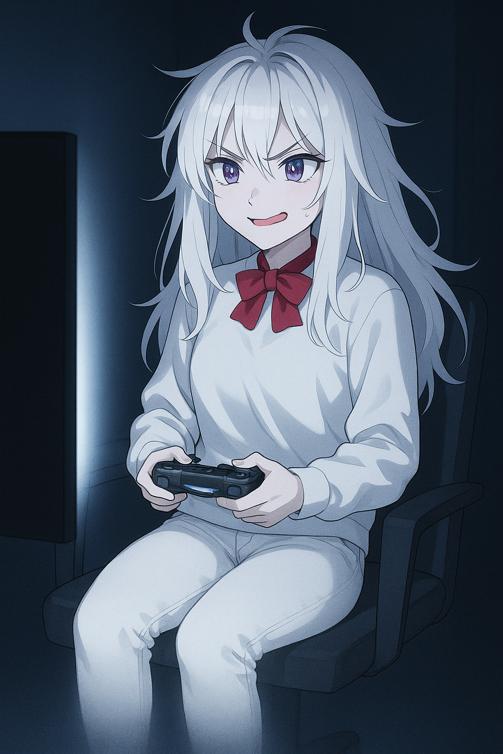 Excited Ghost Wants To Be Your Friend