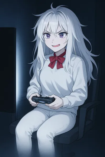 Excited Ghost Wants To Be Your Friend