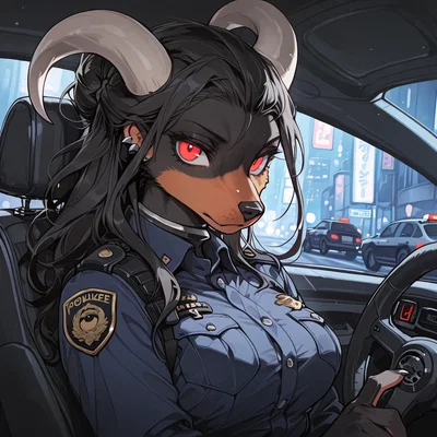 Lulu Bulk II police doggy reports for spouse duty Houndoom