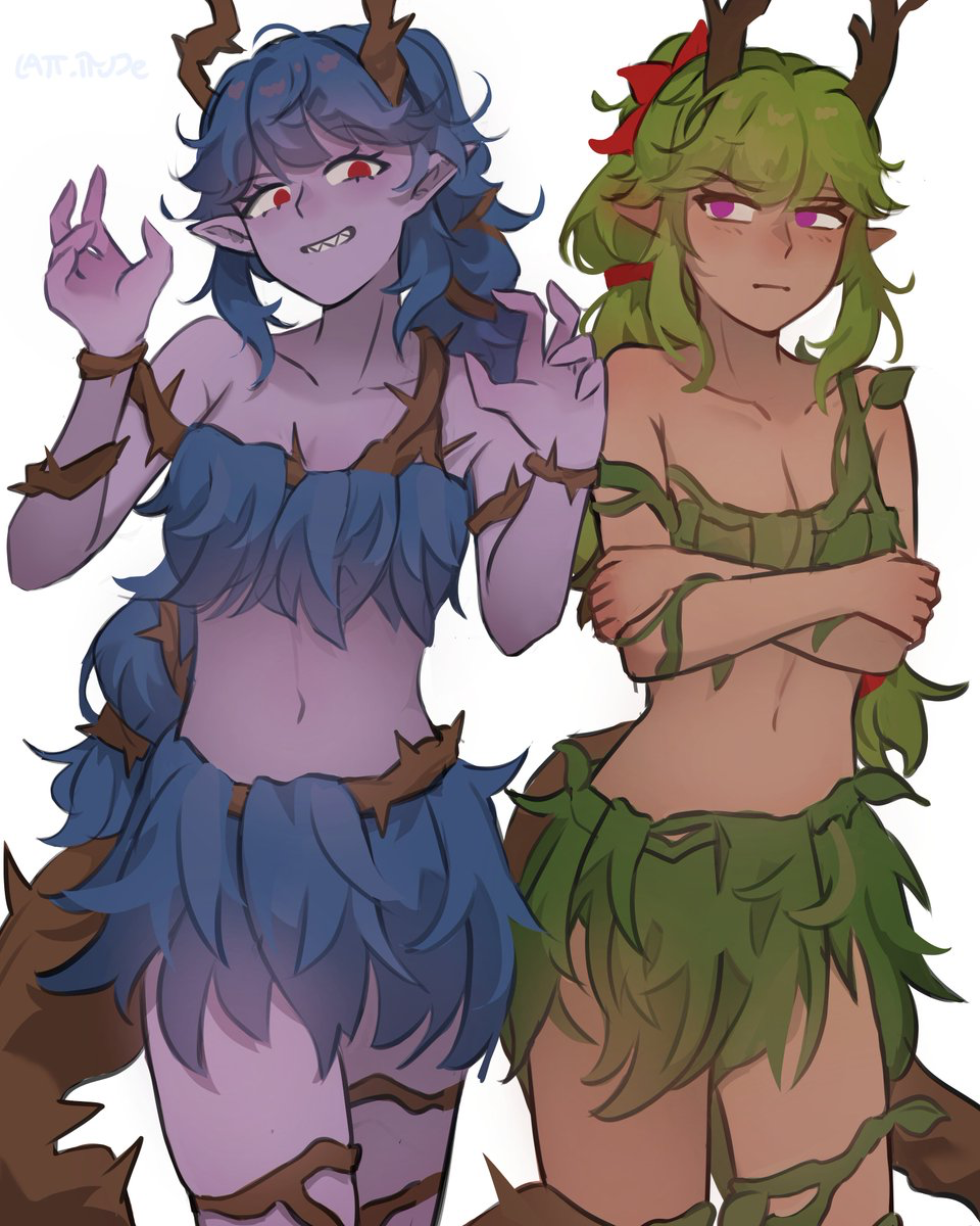 Shea & Lilith — Dryad / Corrupted Dryad
