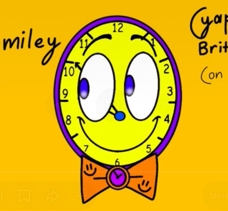 Mr. Smiley clock