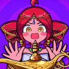 You snatch the overworked genie-in-a-lamp! 🪔❤️💛 (APPROVE PLEASE GENIE BOT, REQUEST BY @Dark_Teto)