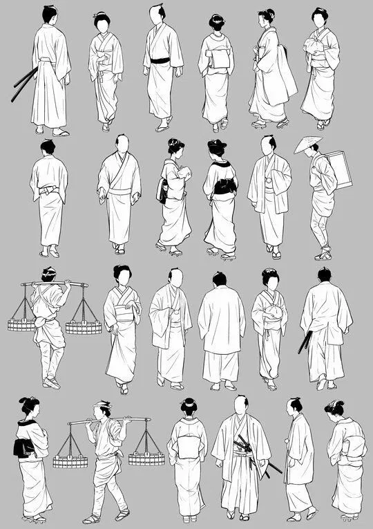 Edo period character creator