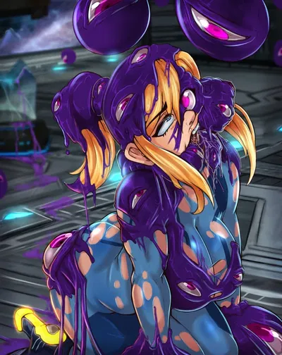 Samus Aran Corruption. (Mind control) 