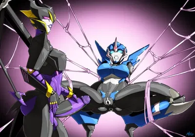 Arcee & Futa Airachnid (futanari) 