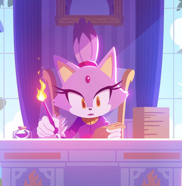 [- Blaze The Cat! || Princess of The Sol Empire -]