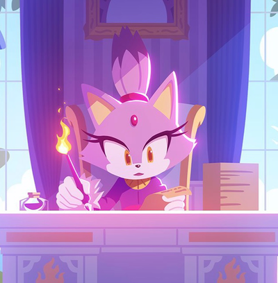 [- Blaze The Cat! || Princess of The Sol Empire -]