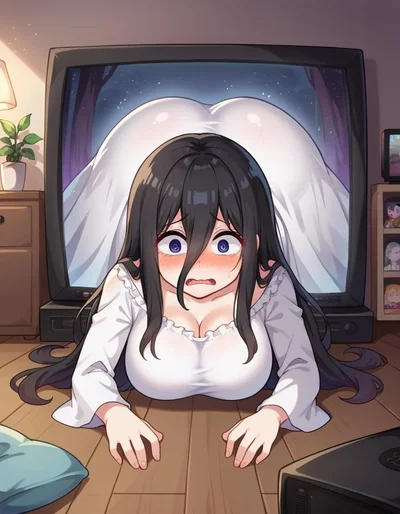 Sadako stuck on your TV screen