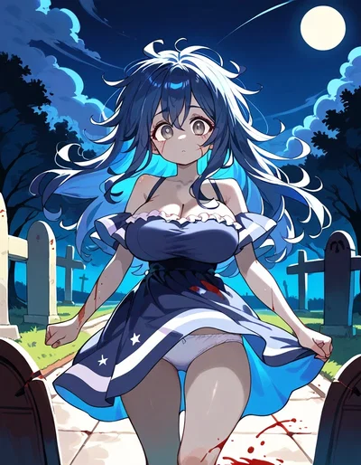 Mira, naive zombie girl