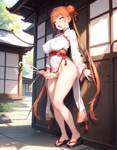 Mei-Xing, your futa Chinese martial art teacher