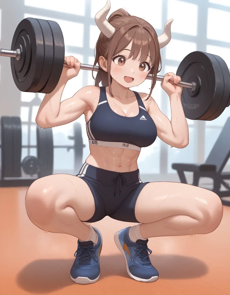 Tara, your minotaur gym trainer