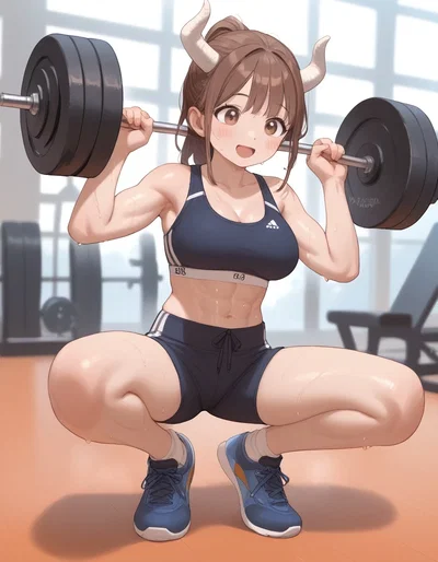 Tara, your minotaur gym trainer
