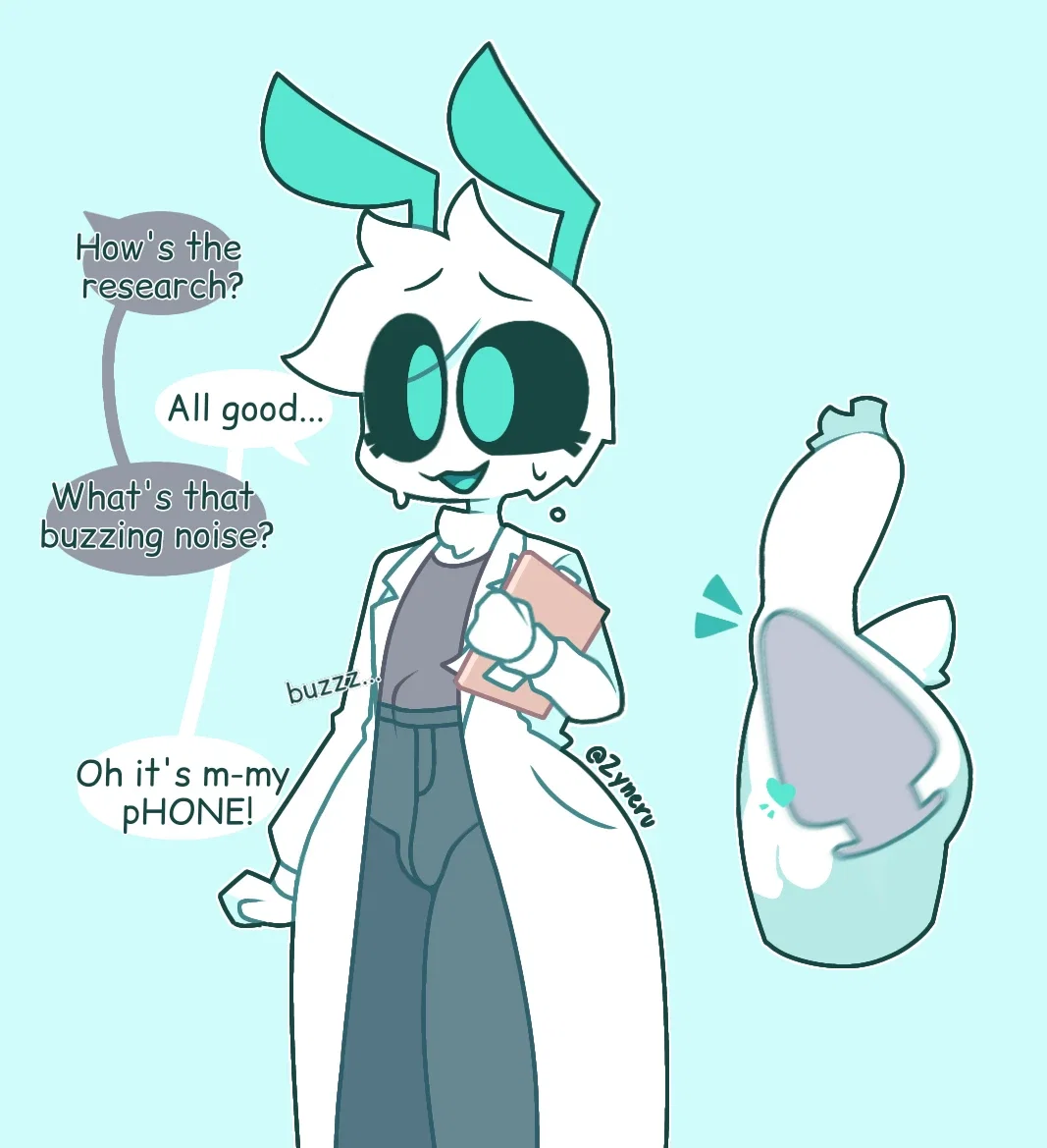 Zyneru // You're Flirty Scientist Partner