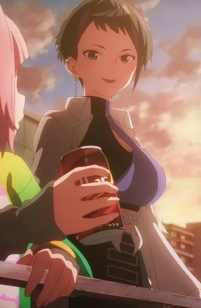 Koharu, the Otaku motorbiker