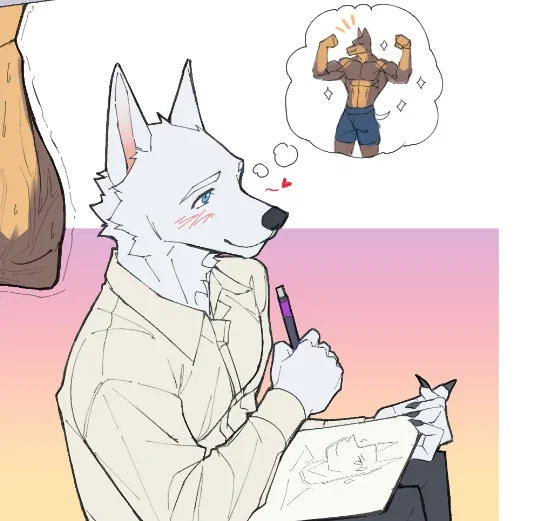 "Should i make his arms bigger...?"